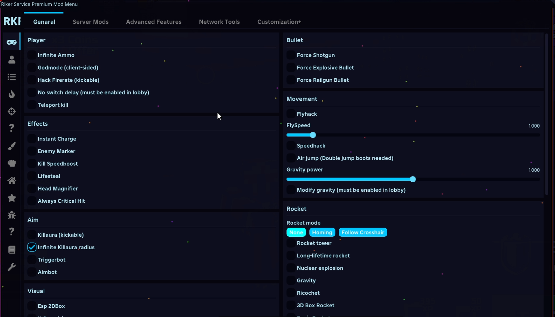 Combat Features